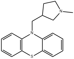 甲吡吩嗪 结构式