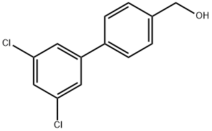 (3',5'-DICHLOROBIPHENYL-4-YL)-METHANOL 结构式