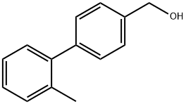 (2'-甲基-[1,1'-联苯]-4-基)甲醇 结构式