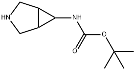 (3-氮杂双环[3.1.0]-6-己基)-氨基甲酸叔丁酯 结构式