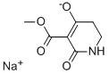 1,2,5,6-四氢-4-羟基-2-氧代-3-哌啶甲酸甲酯钠盐 结构式