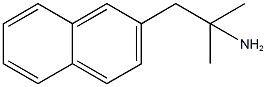 2-甲基-1-(萘-2-基)丙胺 结构式