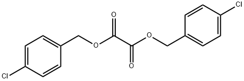 二(4-氯苄基)草酸酯 结构式
