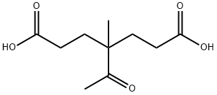 4-乙酰-4-甲基庚二酸 结构式