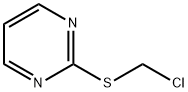 2-((Chloromethyl)thio)pyrimidine 结构式