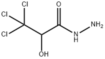 3,3,3-Trichloro-2-hydroxypropionic acid hydrazide 结构式