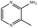 2-氨基-3-甲基吡嗪 结构式