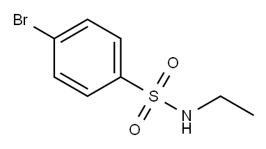 N-乙基-4-溴苯磺酰胺 结构式