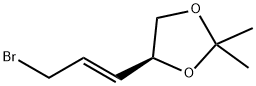 (S)-4,5-ISOPROPYLIDENE-2-PENTENYLBROMIDE 结构式