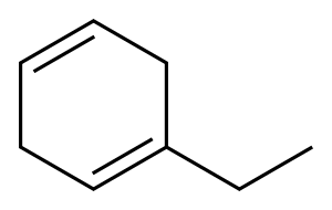 1-乙基-1,4-环己二烯 结构式