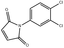 1-(3,4-二氯苯基)吡咯-2,5-二酮 结构式