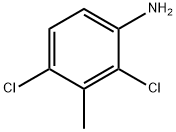 2,4-二氯-3-甲基苯胺 结构式