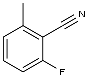2-氟-6-甲基苯腈 结构式