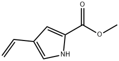 1H-Pyrrole-2-carboxylicacid,4-ethenyl-,methylester(9CI) 结构式