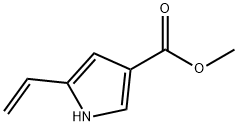 1H-Pyrrole-3-carboxylicacid,5-ethenyl-,methylester(9CI) 结构式