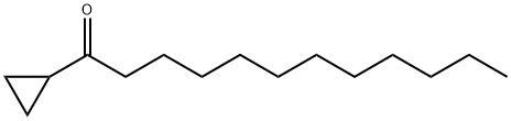 1-Cyclopropyl-1-dodecanone 结构式