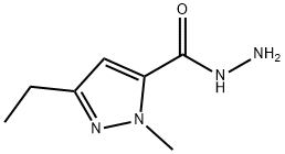 3-乙基-1-甲基-1H-吡唑-5-卡巴肼 结构式