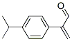 Benzeneacetaldehyde, alpha-methylene-4-(1-methylethyl)- (9CI) 结构式