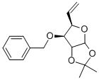 1,2-O-ISOPROPYLIDENE-3-BENZYLOXY-5,6-DIDEOXY-GLUCOFURANOSE 结构式