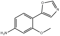 3-Methoxy-4-(oxazol-5-yl)aniline