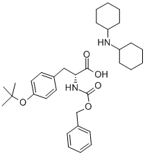 Z-D-TYT(TBU)-OHDCHA 结构式