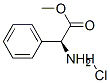 (R)-(-)-2- 苯基甘氨酸甲酯 结构式
