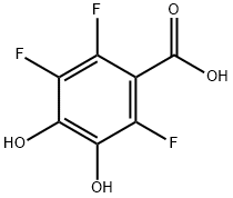 Benzoic acid, 2,3,6-trifluoro-4,5-dihydroxy- (9CI) 结构式