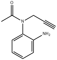 Acetamide,  N-(2-aminophenyl)-N-2-propynyl-  (9CI) 结构式