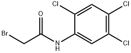 2-Bromo-N-(2,4,5-trichlorophenyl)acetamide 结构式