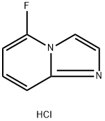 5-氟咪唑[1,2-A]吡啶盐酸盐 结构式