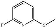 2-氟-6-(甲硫基)吡啶 结构式