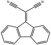 9-(二氰基亚甲基)芴 结构式