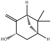 [1R-(1alpha,3beta,5alpha)]-6,6-dimethyl-2-methylenebicyclo[3.1.1]heptan-3-ol 结构式
