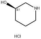 (R)-3-羟基哌啶盐酸盐 结构式
