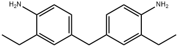 4,4'-亚甲基双(2-乙基)苯胺 结构式