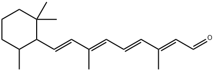 5,6-dihydroretinal 结构式