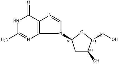2-脱氧鸟苷 结构式