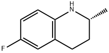 (R)-6-氟-2-甲基-1,2,3,4-四氢喹啉 结构式