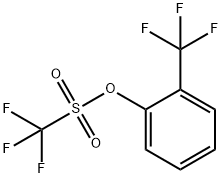 2-(TRIFLUOROMETHYL)PHENYL TRIFLUOROMETHANESULFONATE 结构式