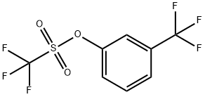 3-(三氟甲基)苯基三氟甲磺酸盐 结构式