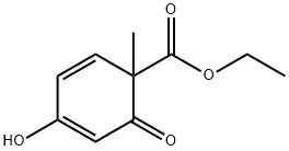 2,4-Cyclohexadiene-1-carboxylicacid,4-hydroxy-1-methyl-6-oxo-,ethylester(9CI) 结构式