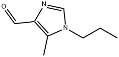 1H-Imidazole-4-carboxaldehyde, 5-methyl-1-propyl- (9CI) 结构式