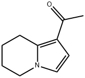 Ethanone, 1-(5,6,7,8-tetrahydro-1-indolizinyl)- (9CI) 结构式