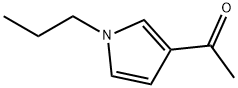 Ethanone, 1-(1-propyl-1H-pyrrol-3-yl)- (9CI) 结构式
