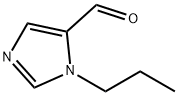 1-丙基-1H-咪唑-5-甲醛 结构式