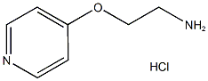 2-(Pyridin-4-yloxy)ethanamine hydrochloride 结构式