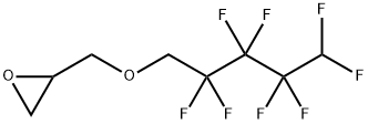 3-(1H,1H,5H八氟戊氧基)-1,2-氧化丙烯 结构式