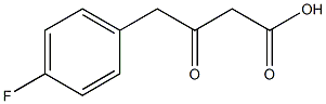 4-(4-氟苯基)-3-氧代丁酸 结构式