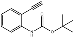 Carbamic acid, (2-ethynylphenyl)-, 1,1-dimethylethyl ester (9CI) 结构式