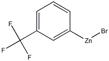 (3-(Trifluoromethyl)phenyl)zinc bromide, 0.50 M in THF 结构式